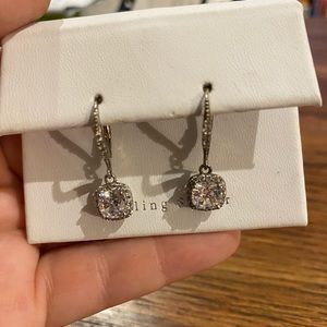 Vintage diamond earrings